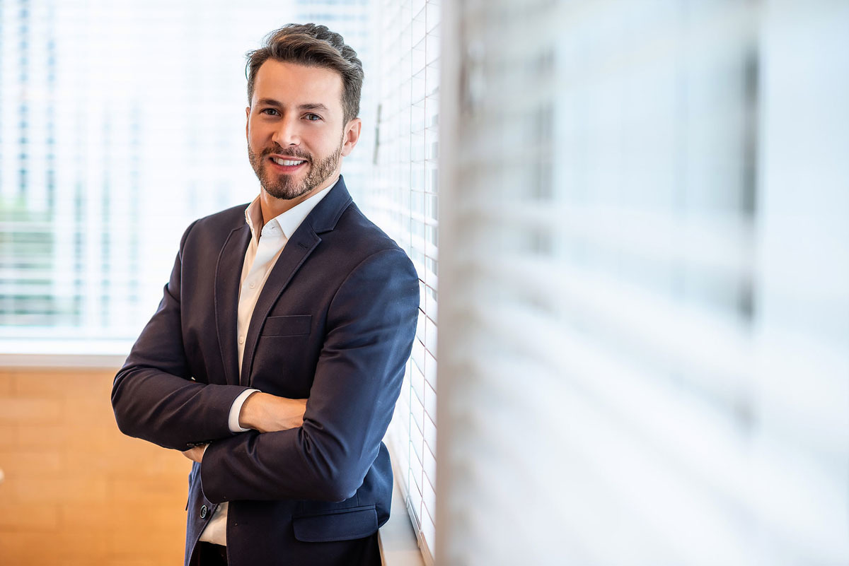 Médico em seu cosultório