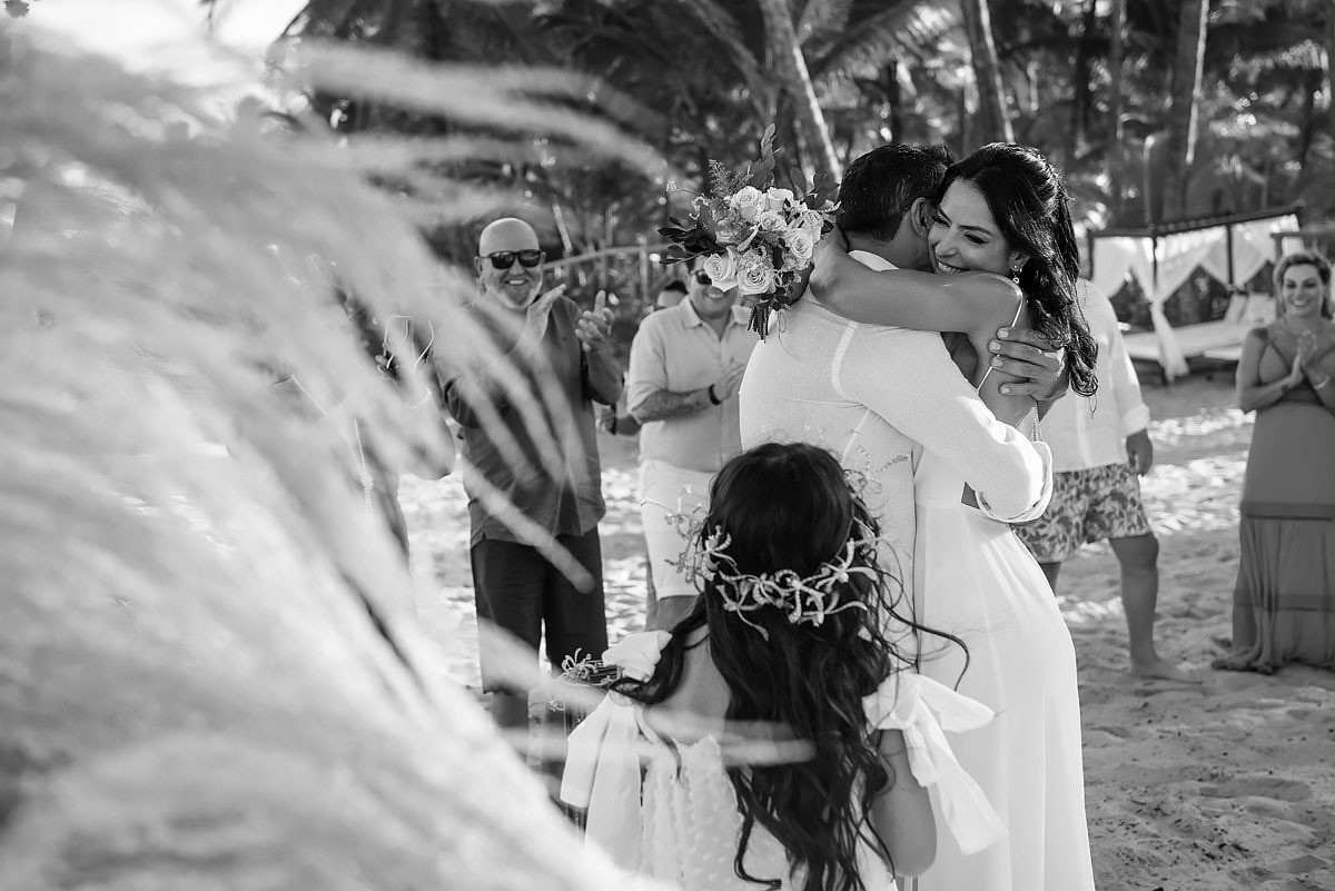 Casamento em Maraú Bahia, entrada da noiva.