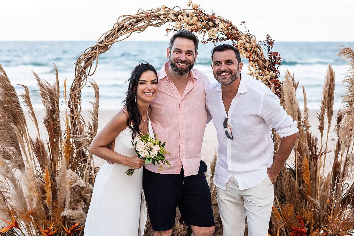 Casamento no final da tarde na praia, casamento na Bahia, fotógrafo