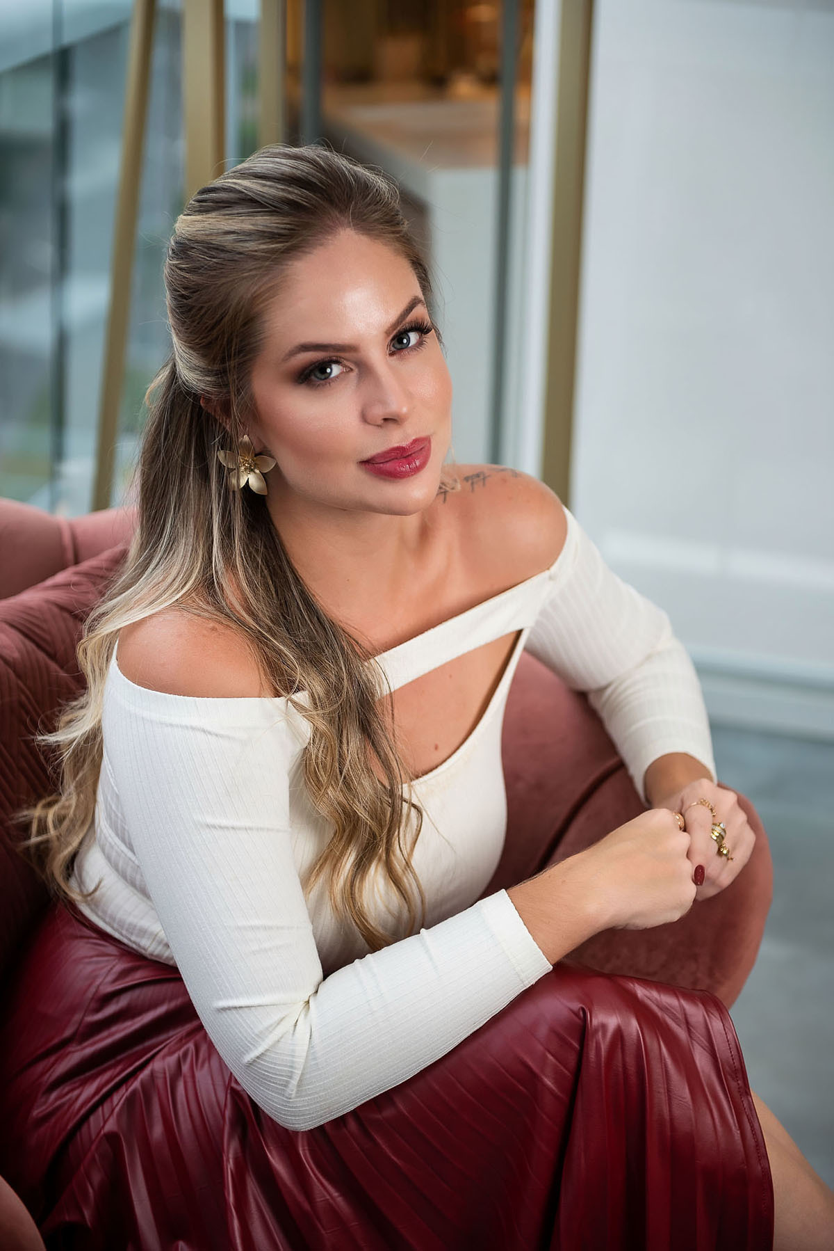 Retratos de Isabella Proença, harmonização facial