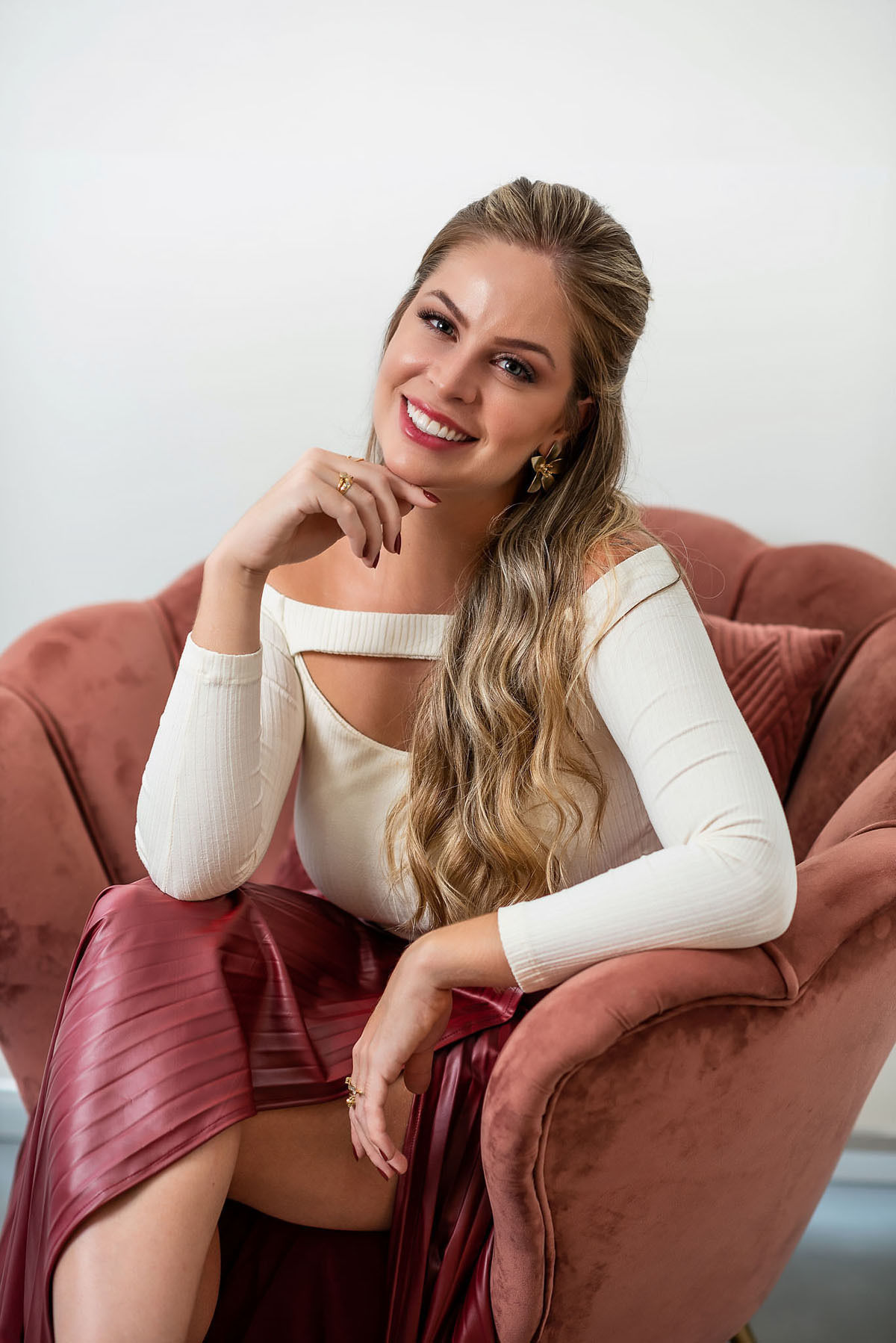 Retratos de Isabella Proença, harmonização facial