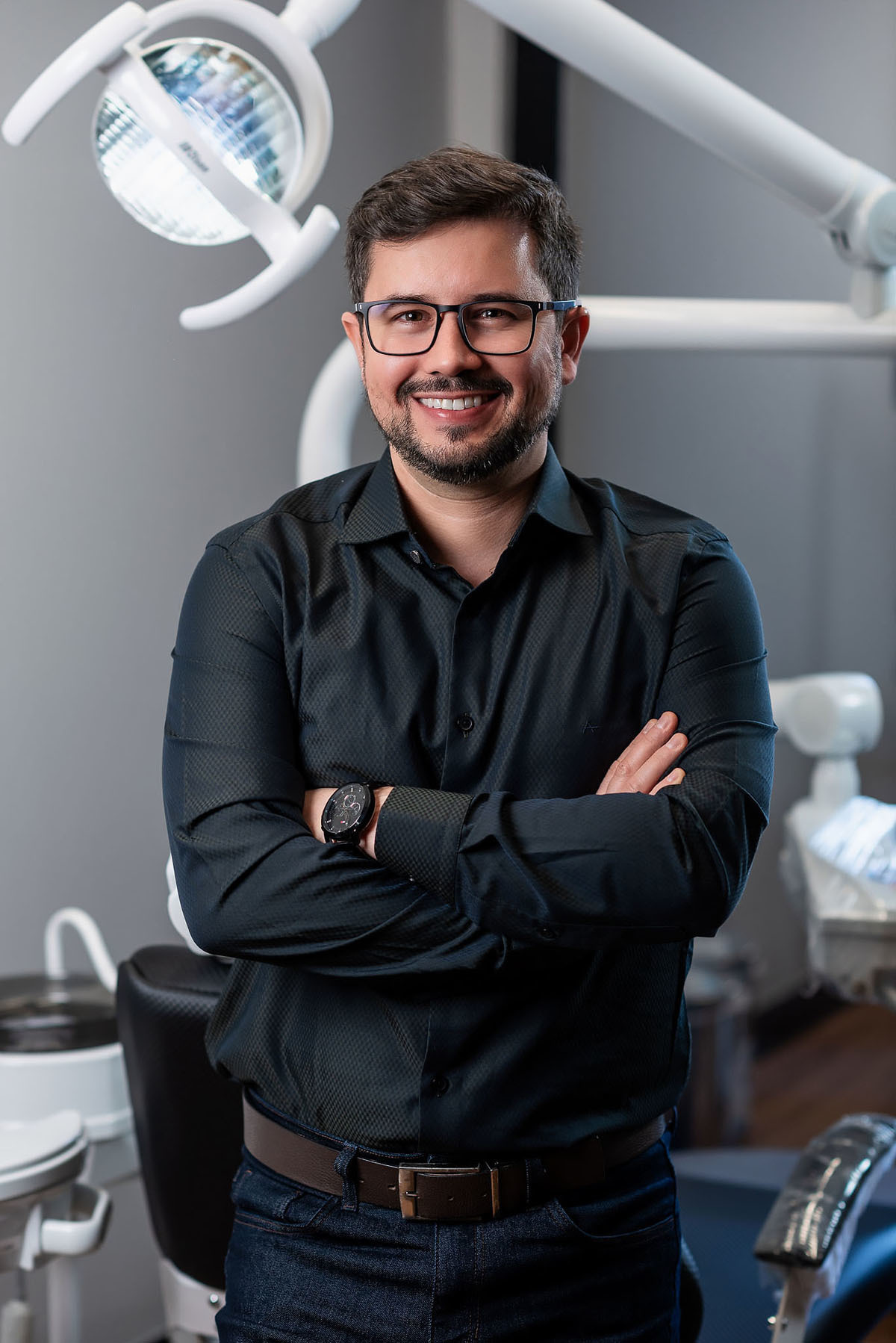 Retrato de dentista, Dr Paulo Abreu