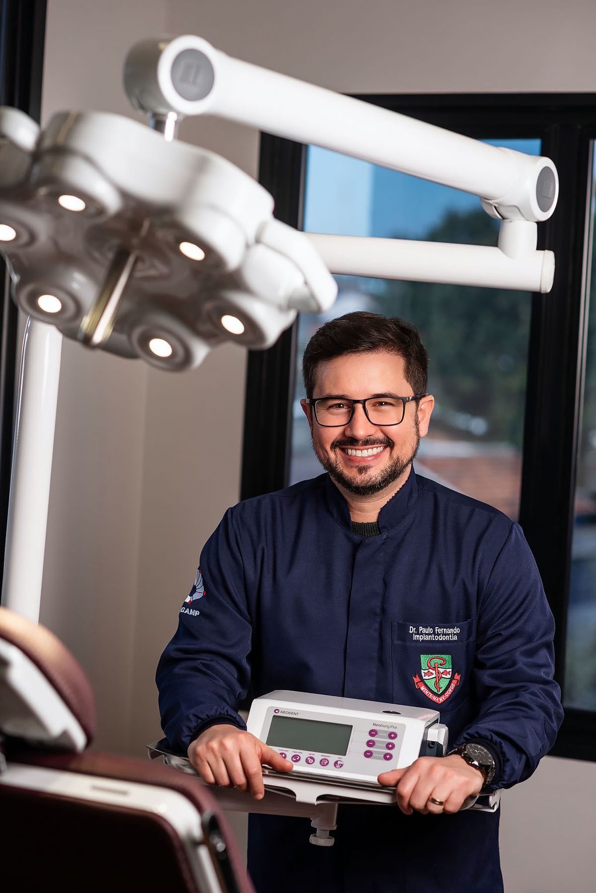 Retrato de dentista, Dr Paulo Abreu