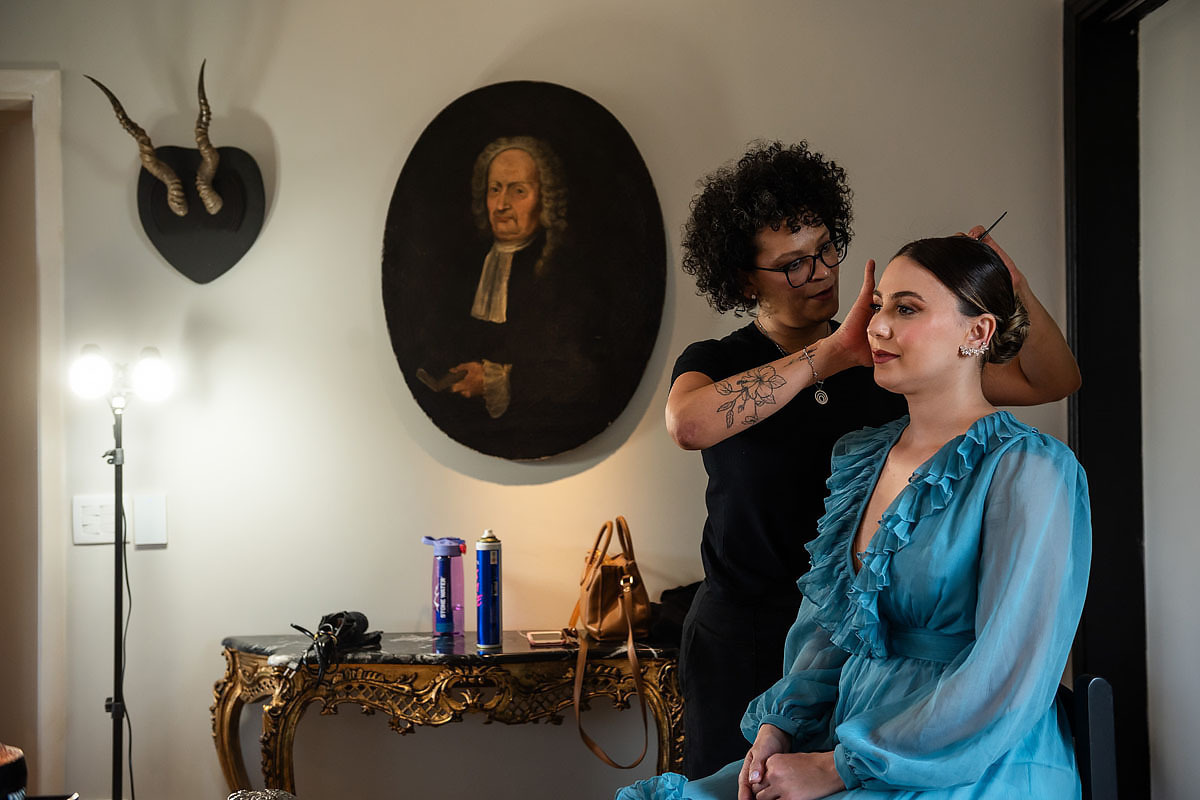 casamento no Recanto Pedacinho do céu, making of