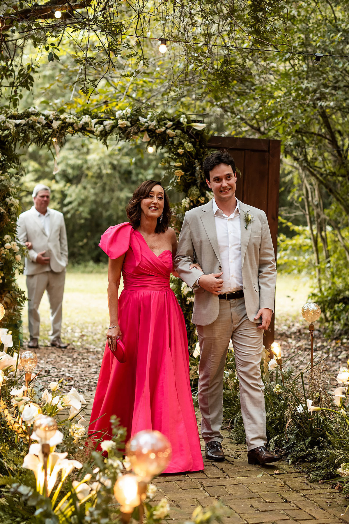 casamento no Recanto Pedacinho do céu, cerimónia na fazenda