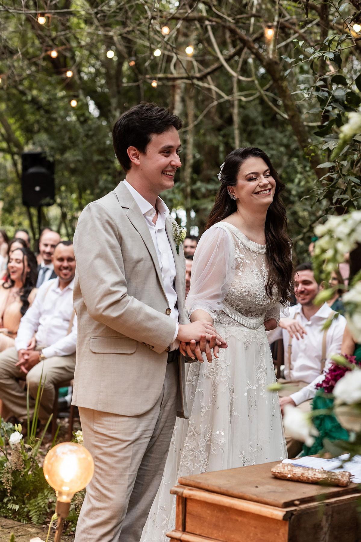 casamento no Recanto Pedacinho do céu, cerimónia na fazenda
