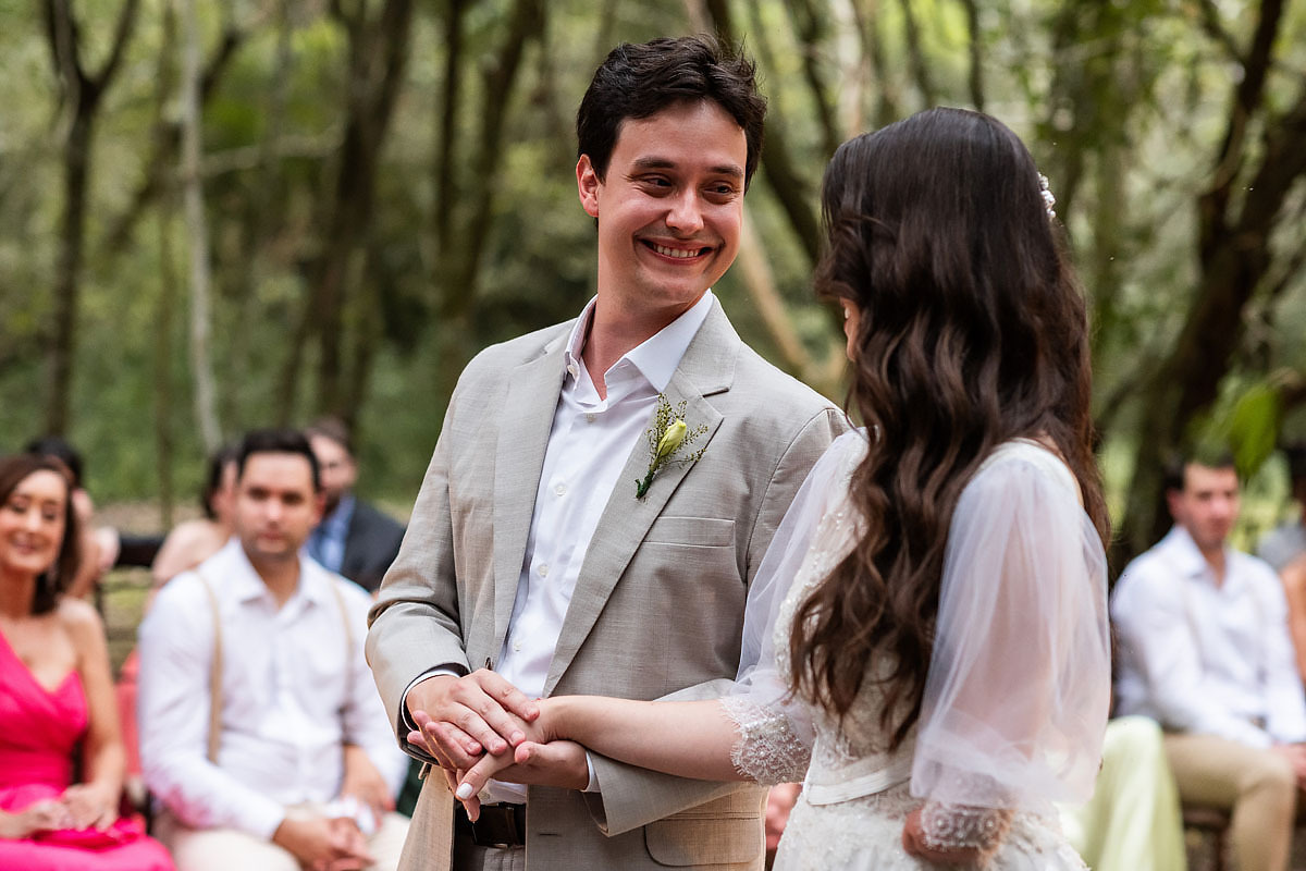 casamento no Recanto Pedacinho do céu, cerimónia na fazenda