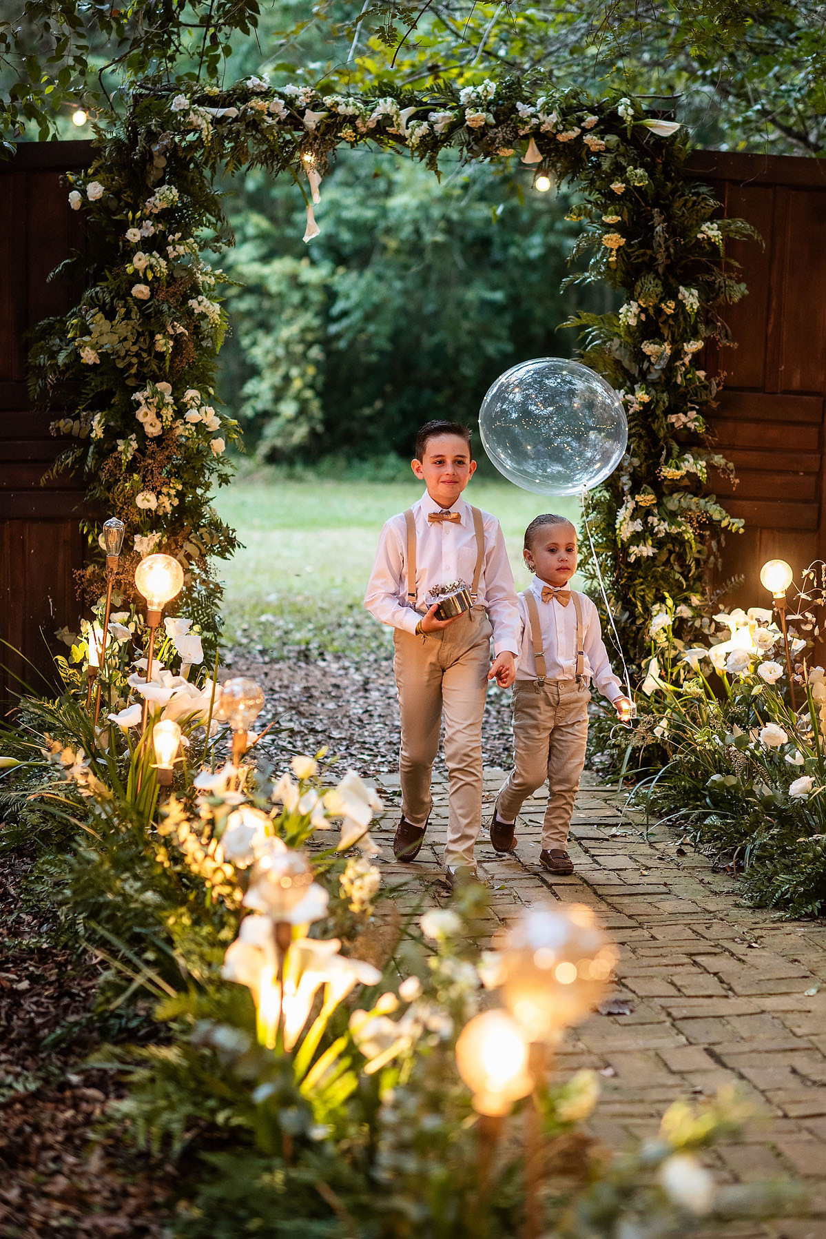 casamento no Recanto Pedacinho do céu, cerimónia na fazenda