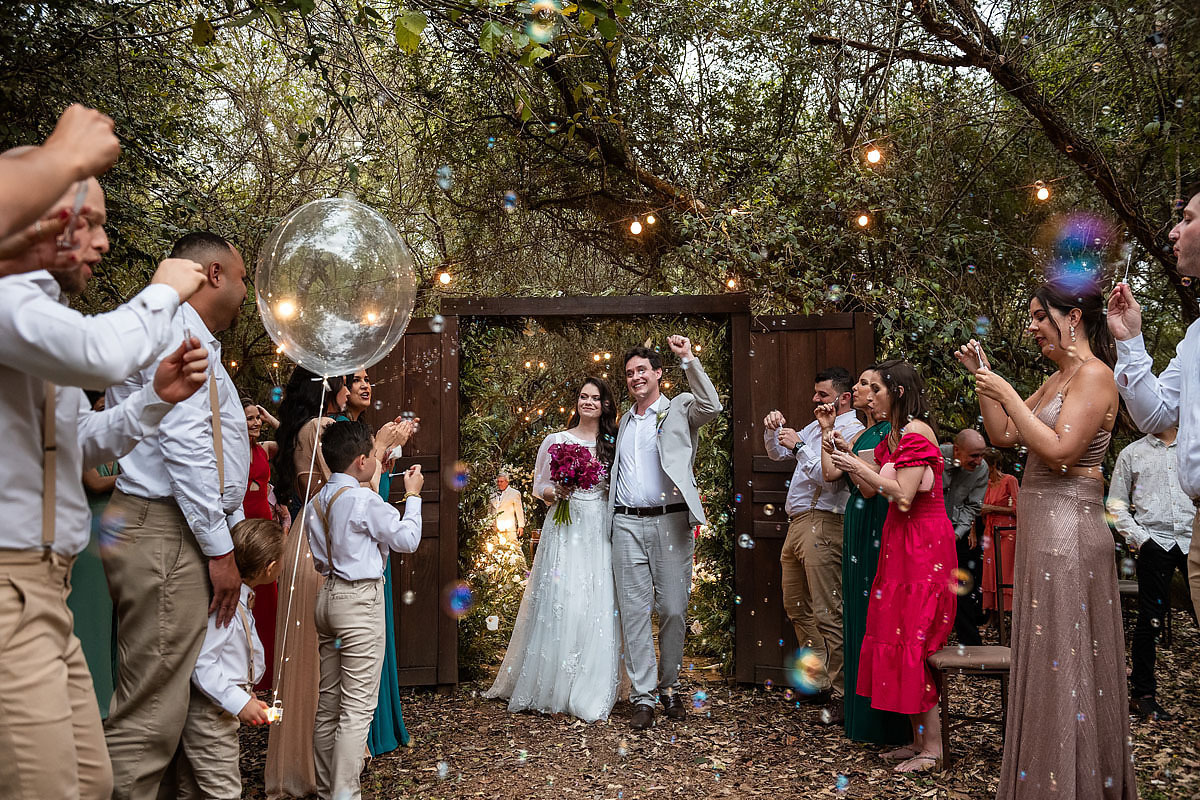 casamento no Recanto Pedacinho do céu, cerimónia na fazenda