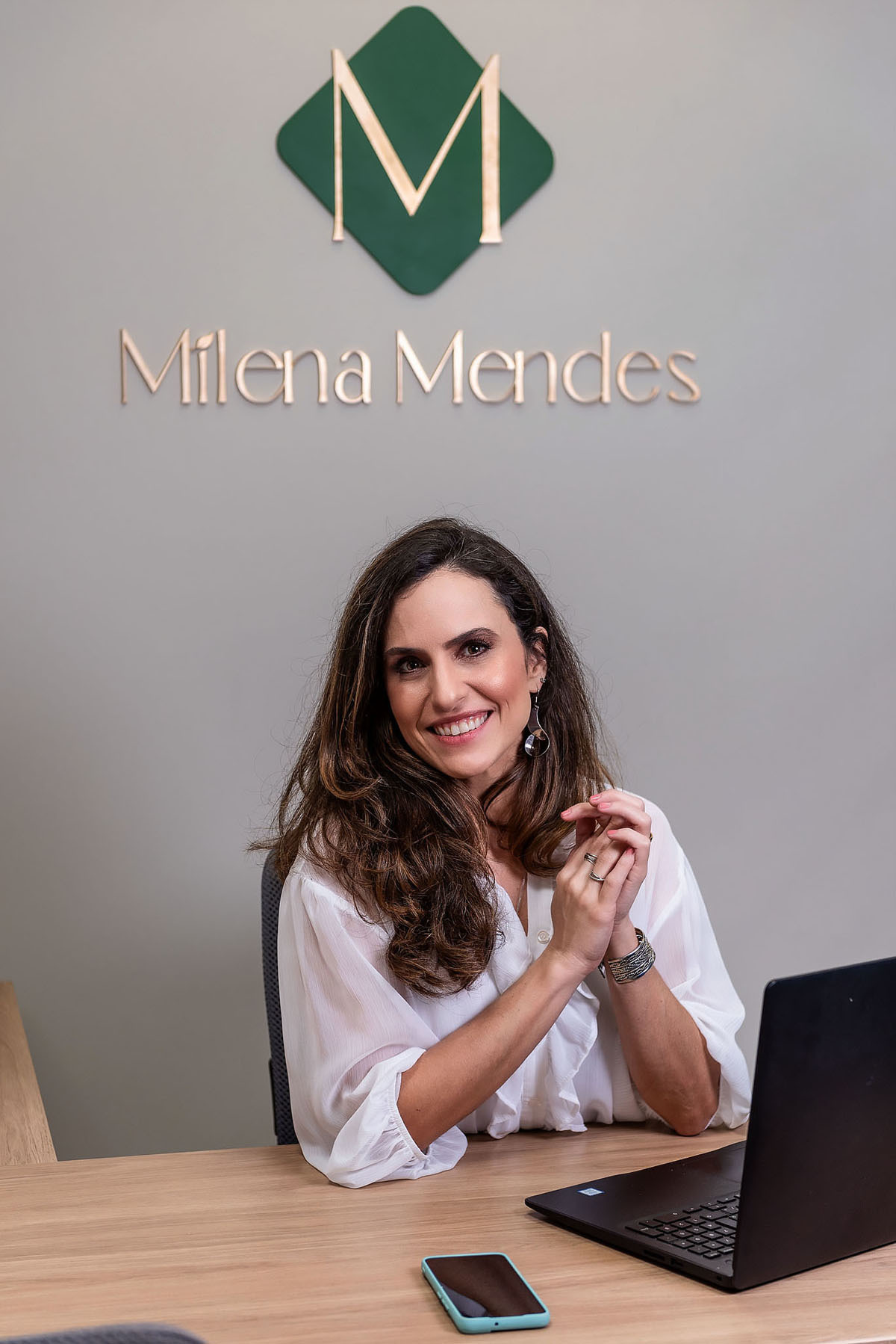 Retrato de massoterapeuta