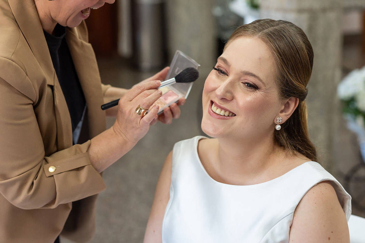 making da noiva no Hotel