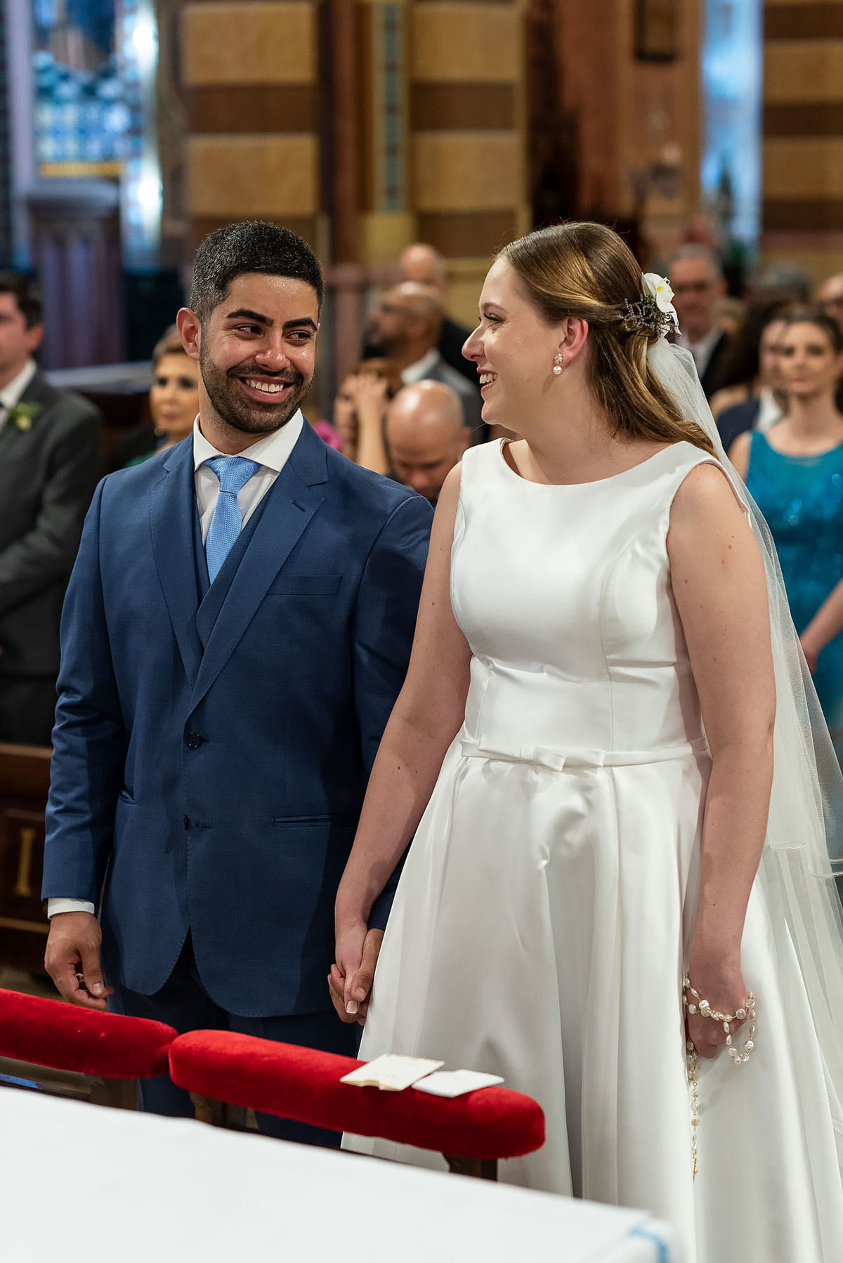 Casamento Marília e Victor na Catedral Nossa senhora do desterro em jundiaí-SP