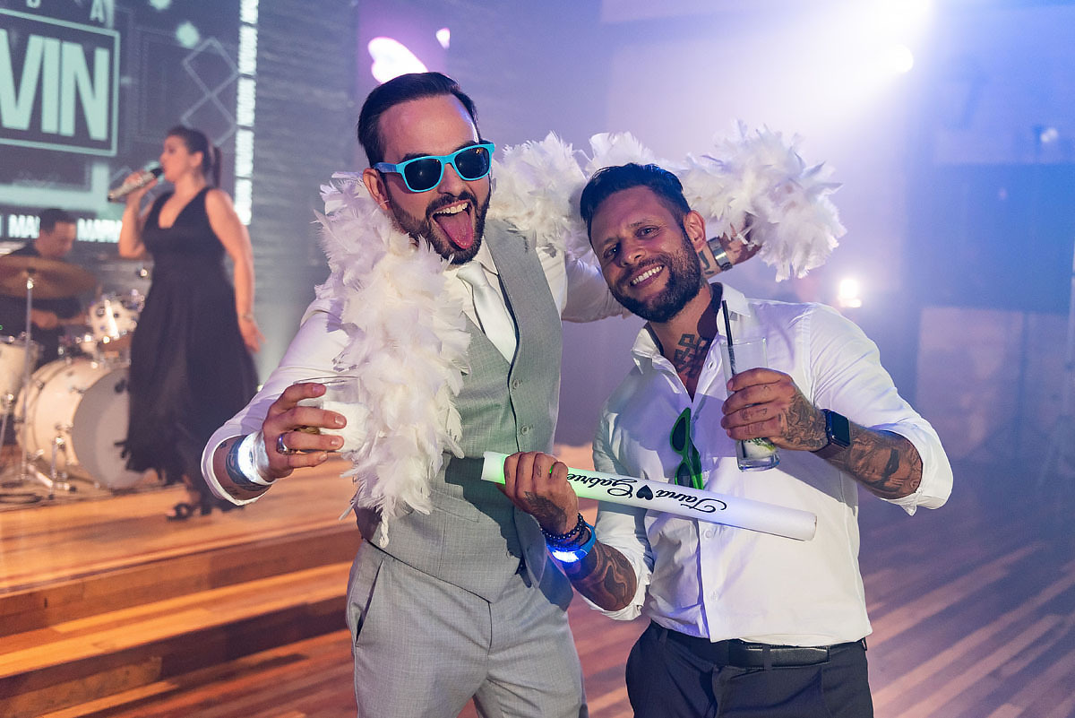 Festa de casamento no espaço Quinta da Cantareira, pista de dança