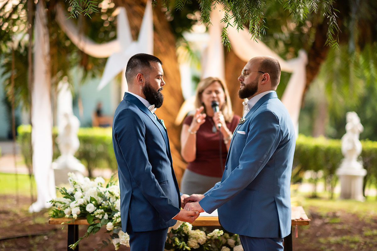 Casamento de meninos, fazenda Santa Isabel, casamento no campo, casamento com chuva, votos.