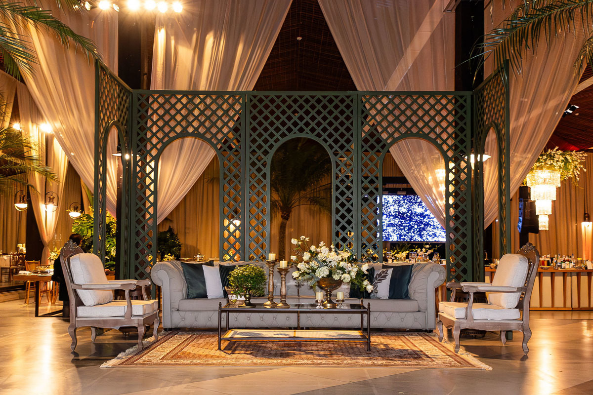 decoração de casamento do Cadu no clube jundiaiense 