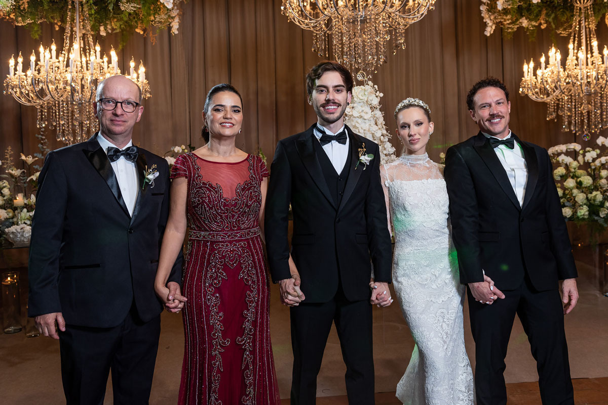 pais dos noivos de  casamento no clube jundiaiense