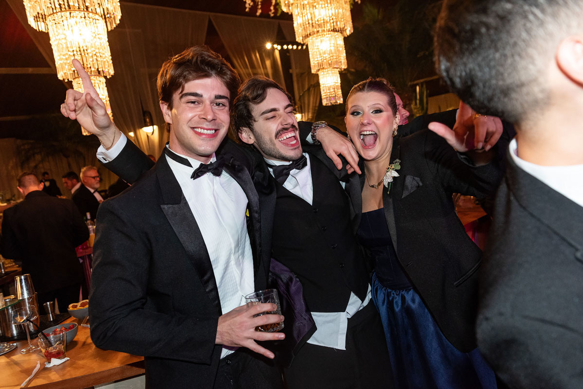 descontração do casamento no clube jundiaiense 