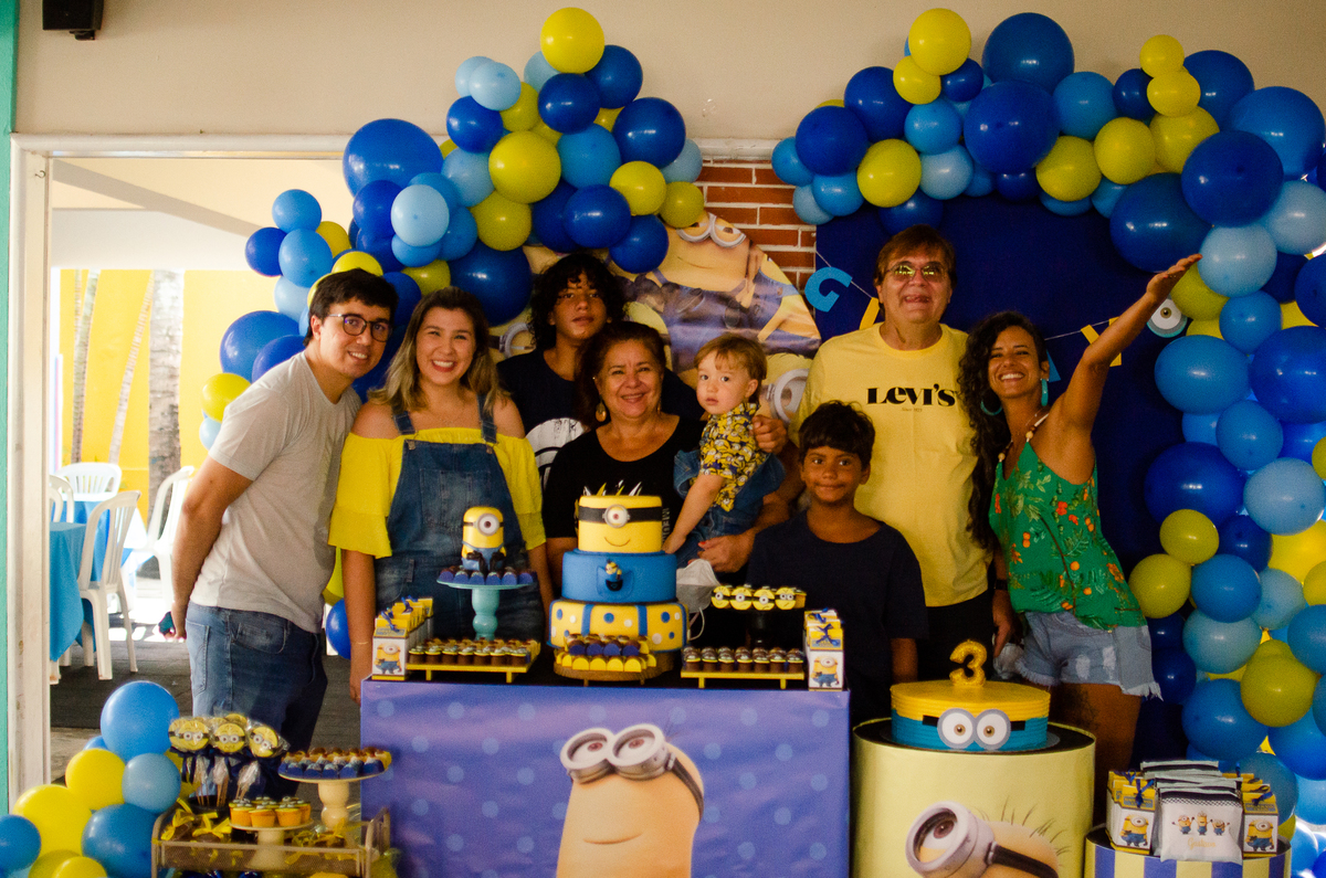 aniversario minions, tema minions, vila do brincar natal rn, natal rn, aniversario infantil em natal, aniversario infantil minions, mae de menino, tema de aniversario para menino