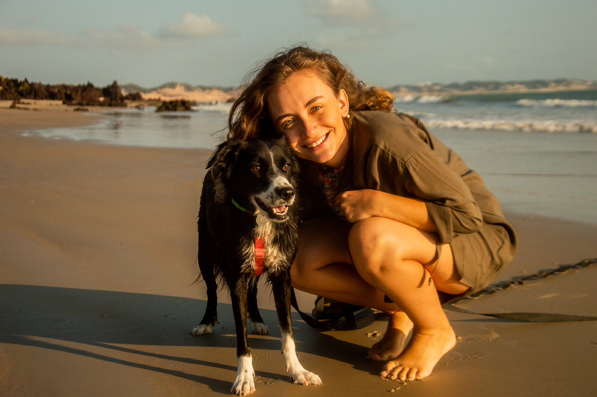 Ensaio pet na praia Natal/RN