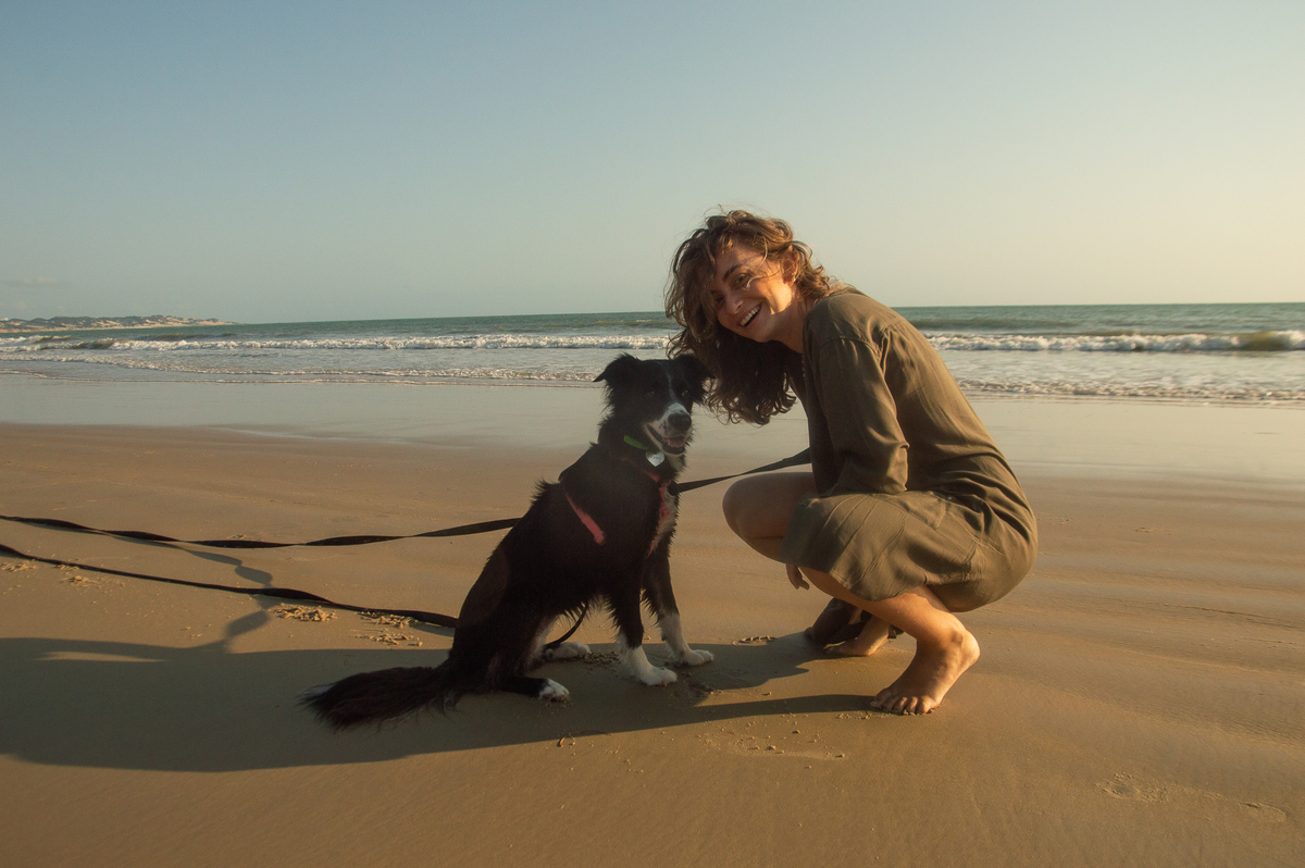 Ensaio pet na praia Natal/RN
