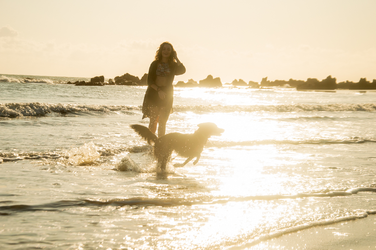 Ensaio pet na praia Natal/RN