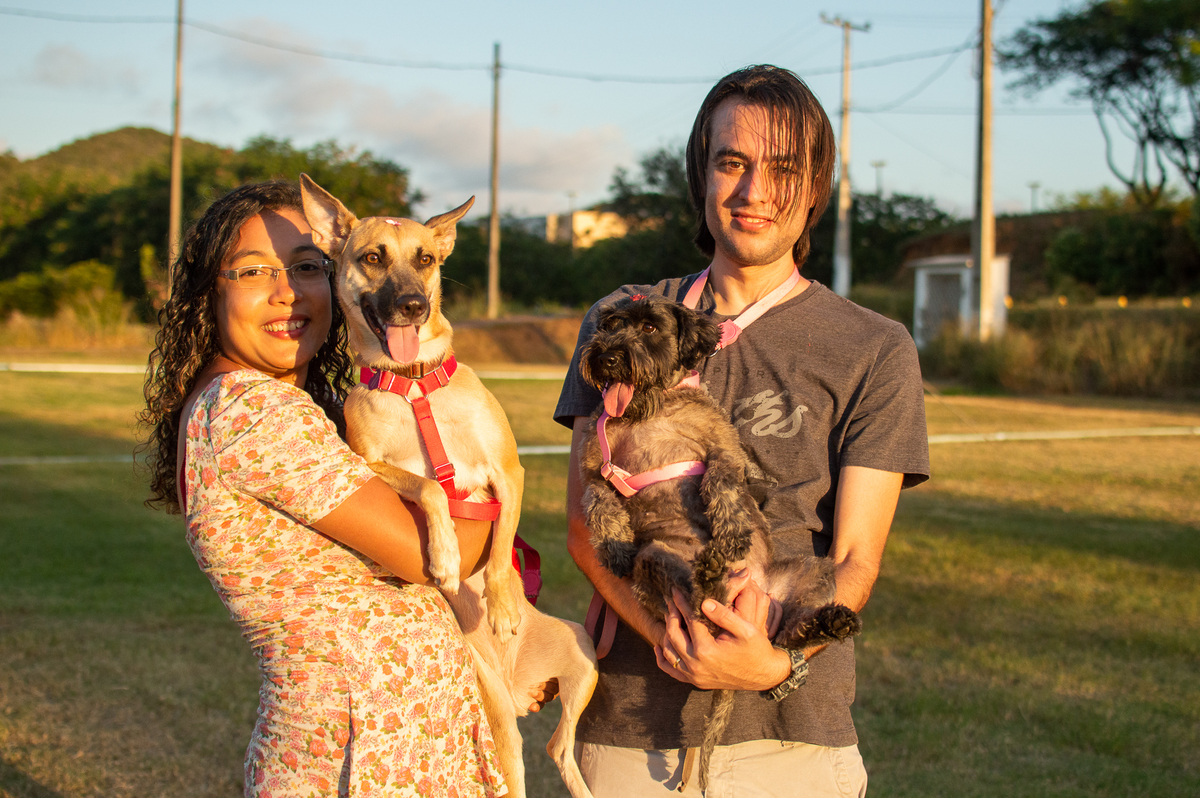 Ensaio Pet externo em Natal/RN, Ensaio de família 