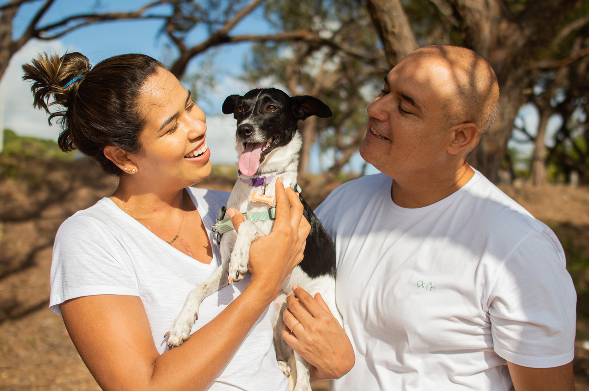 Ensaio de família em Natal/RN, Ensaio Pet em Natal/RN