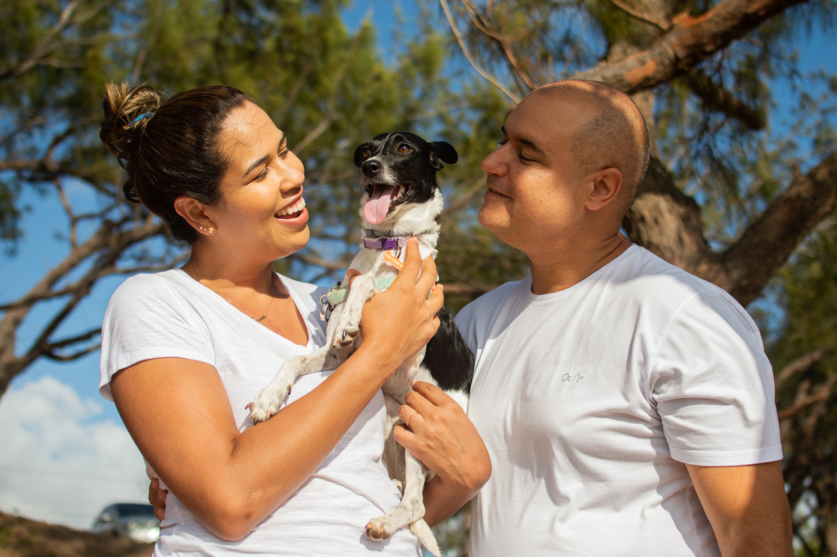 Ensaio de família em Natal/RN, Ensaio Pet em Natal/RN