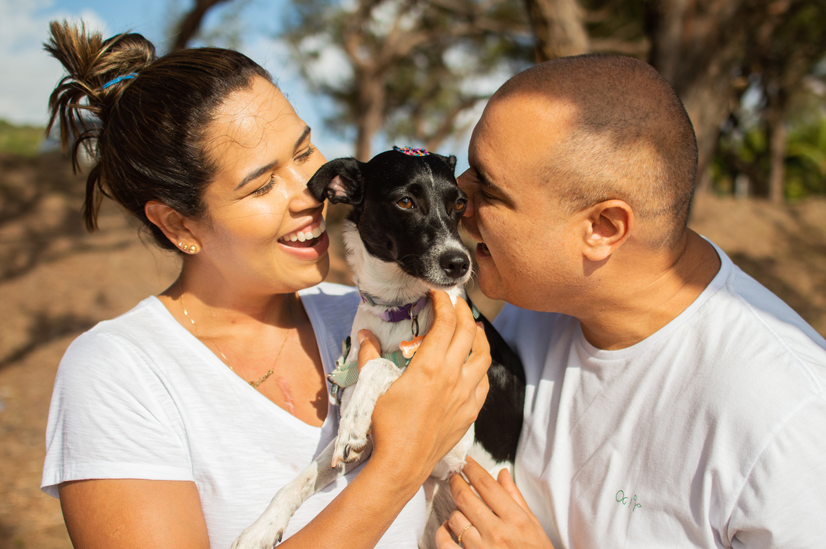 Ensaio de família em Natal/RN, Ensaio Pet em Natal/RN