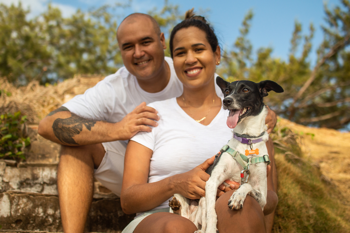 Ensaio de família em Natal/RN, Ensaio Pet em Natal/RN