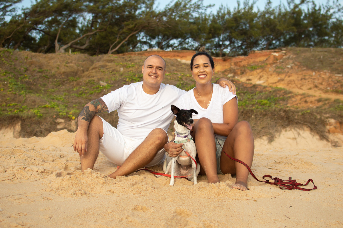 Ensaio de família em Natal/RN, Ensaio Pet em Natal/RN