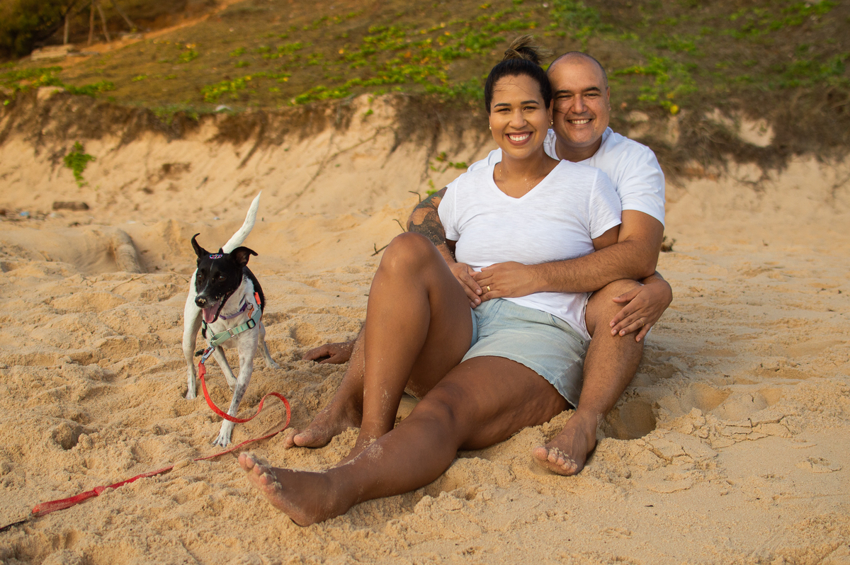 Ensaio de família em Natal/RN, Ensaio Pet em Natal/RN