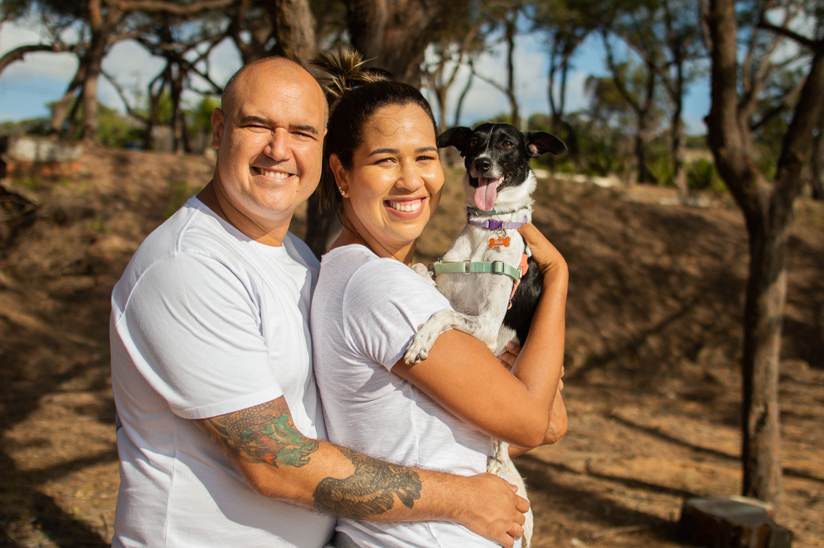 Ensaio de família em Natal/RN, Ensaio Pet em Natal/RN
