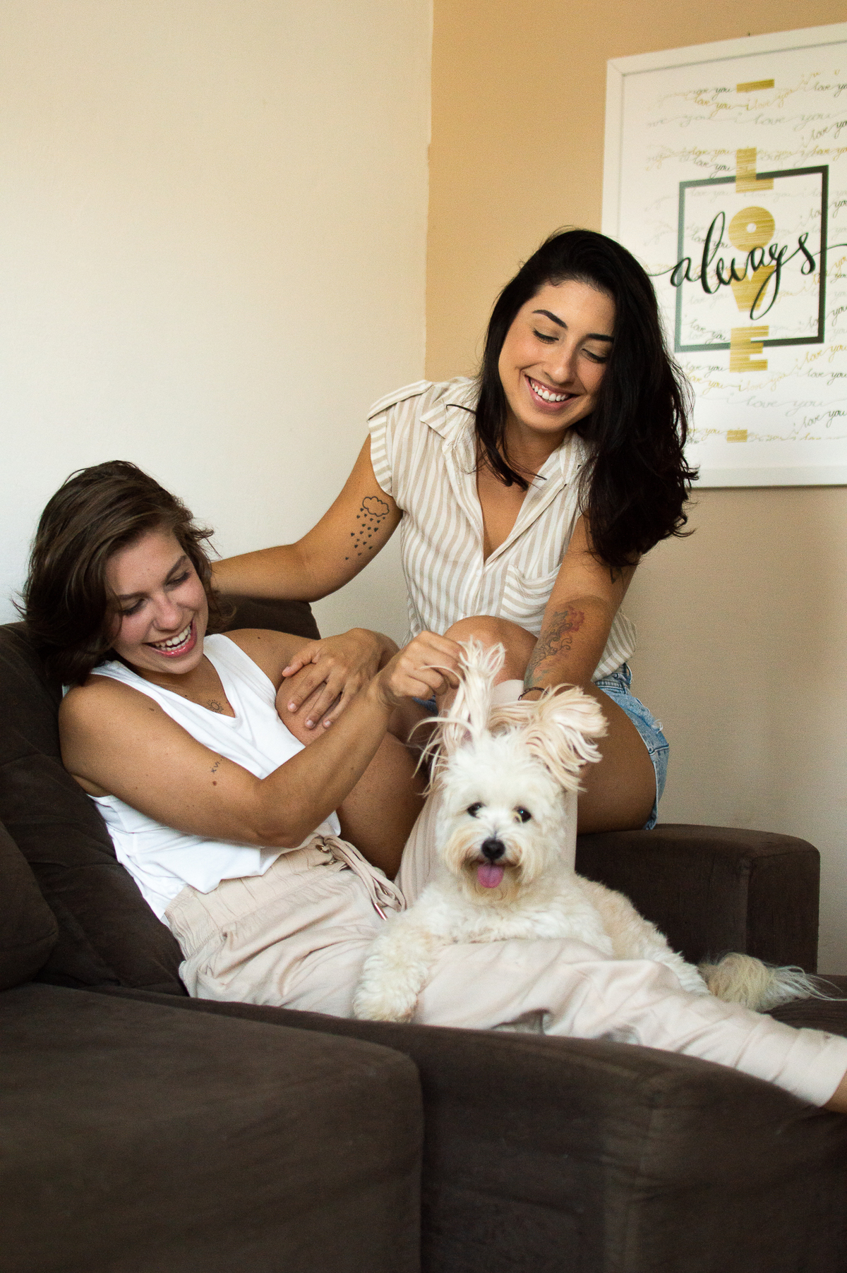 Ensaio de família em Natal/RN, Ensaio Pet em Natal/RN, Ensaio de casal LGBT em Natal/RN 