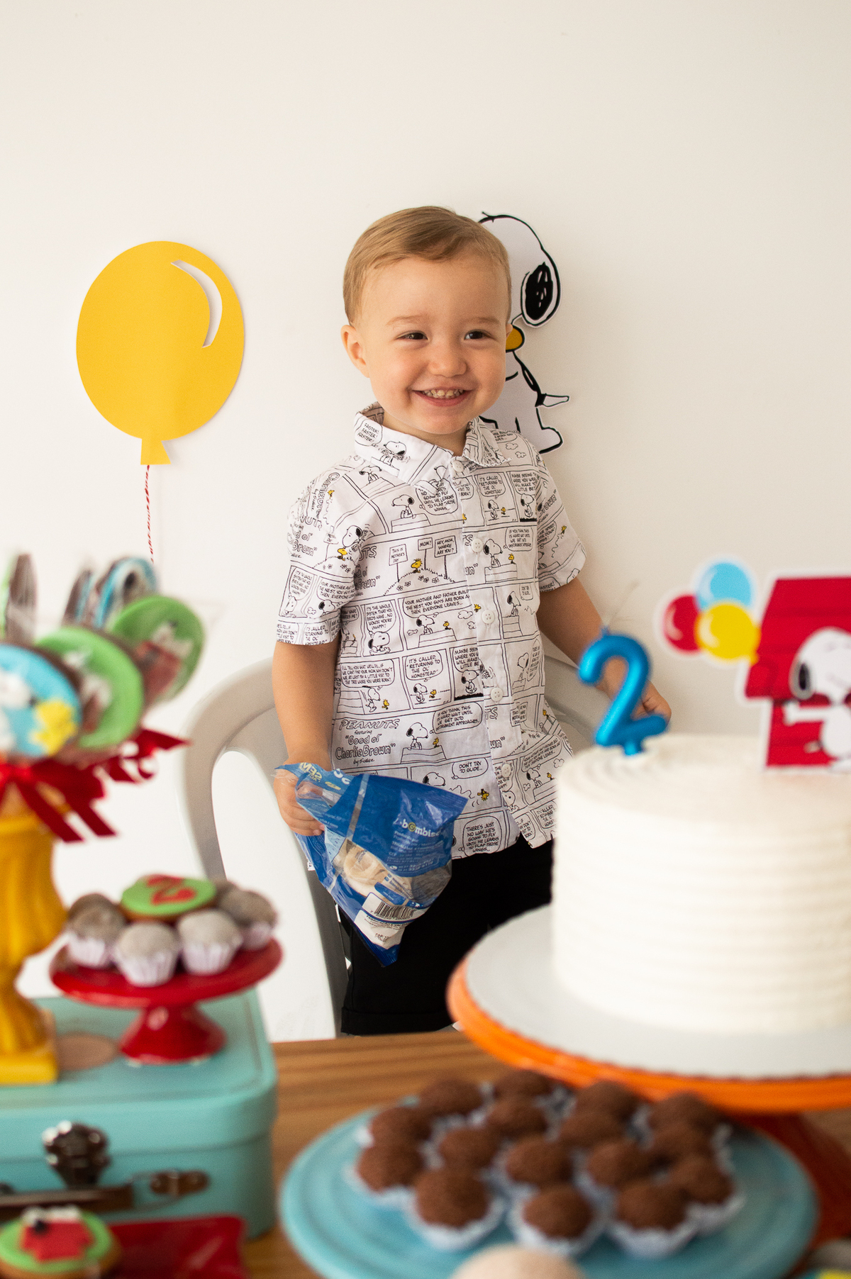 Aniversário infantil, tema snoopy, festa em casa, festa afetiva, natal/rn evento infantil