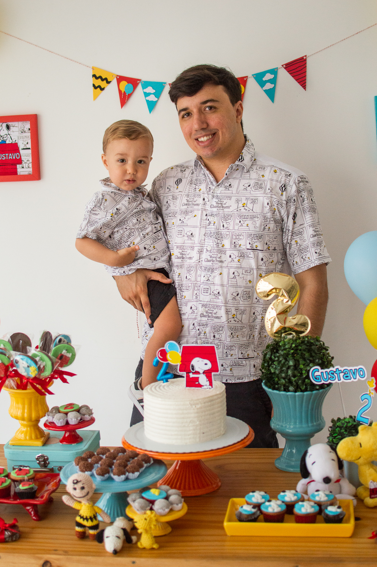 Aniversário infantil, tema snoopy, festa em casa, festa afetiva, natal/rn evento infantil