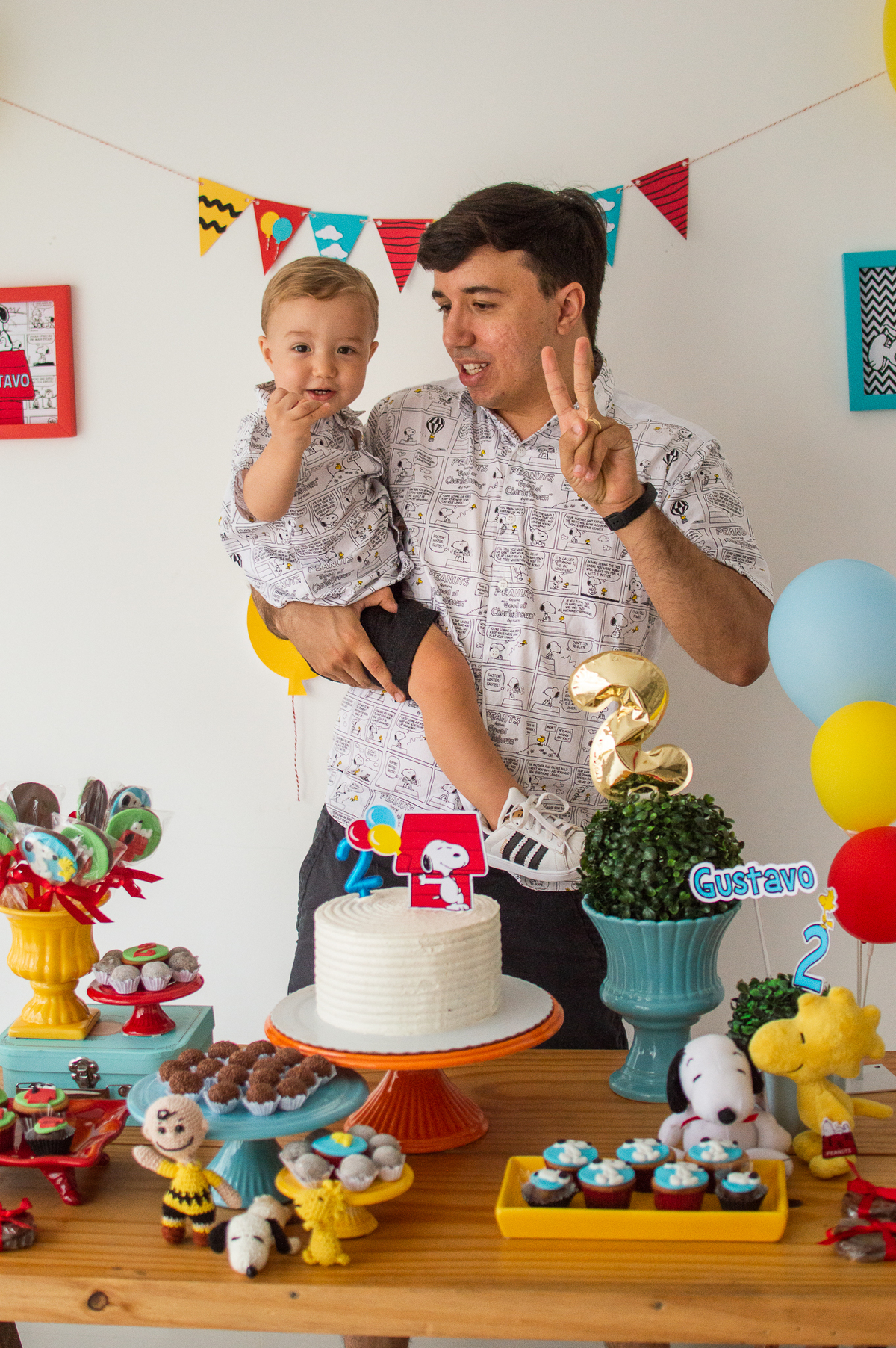 Aniversário infantil, tema snoopy, festa em casa, festa afetiva, natal/rn evento infantil