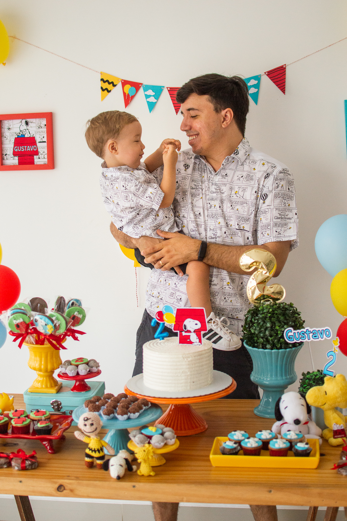 Aniversário infantil, tema snoopy, festa em casa, festa afetiva, natal/rn evento infantil