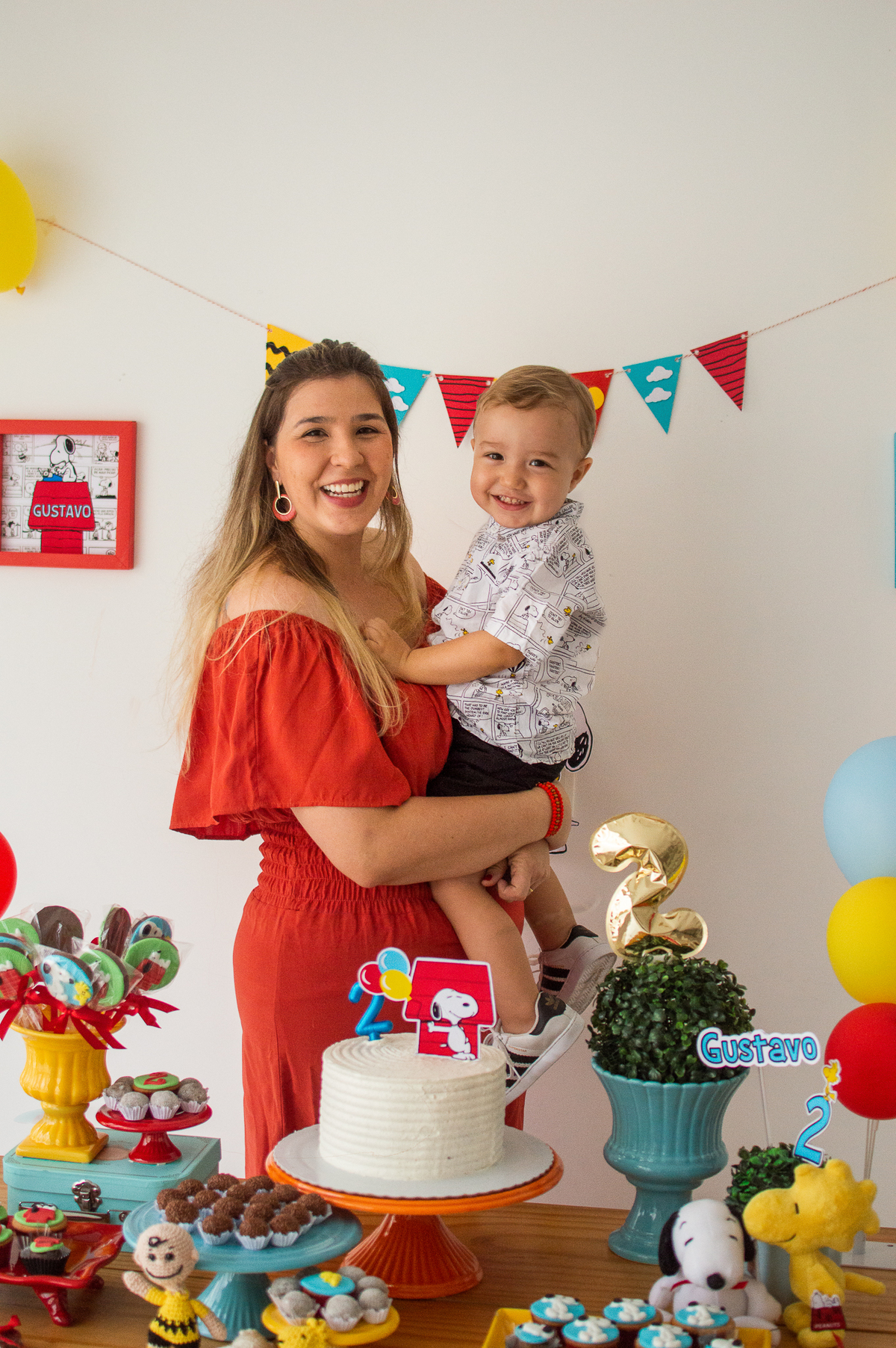 Aniversário infantil, tema snoopy, festa em casa, festa afetiva, natal/rn evento infantil
