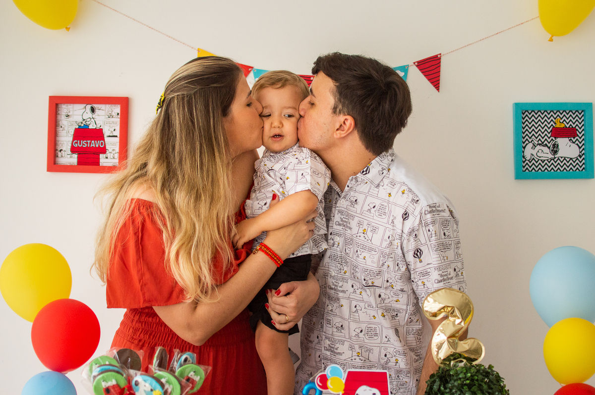 Aniversário infantil, tema snoopy, festa em casa, festa afetiva, natal/rn evento infantil