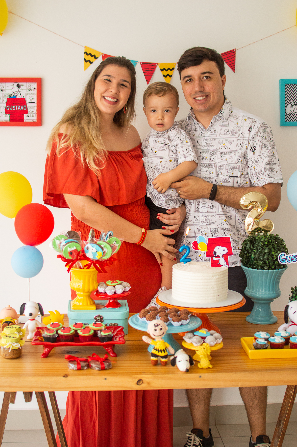 Aniversário infantil, tema snoopy, festa em casa, festa afetiva, natal/rn evento infantil