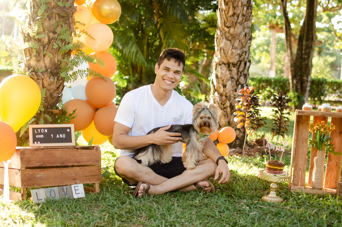 ensaio festa pet, fotografia pet, ufrn, festa pra cachorro, bolo pet, decoração, fotografia pet, ensaio pet, yorkshire natal 