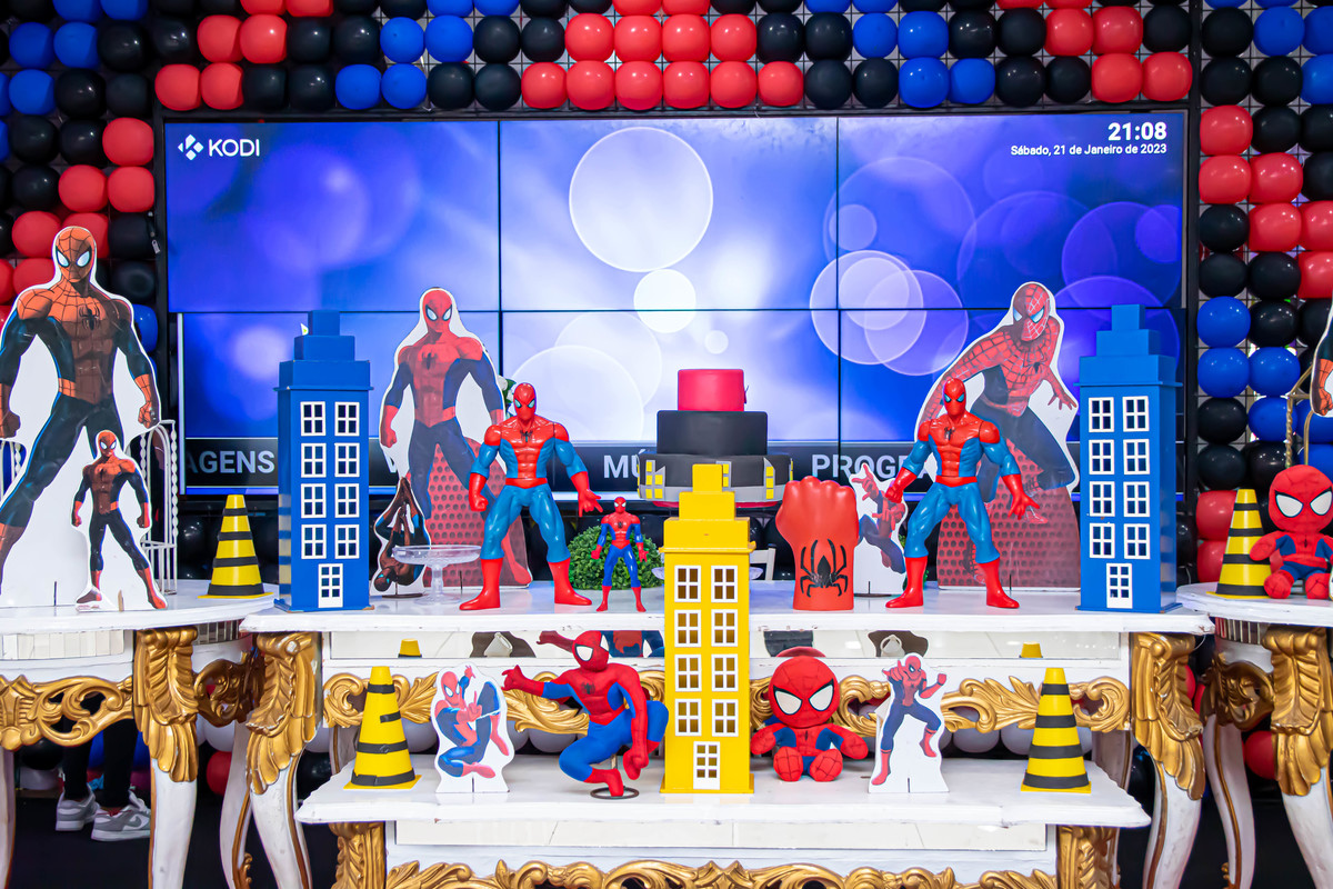 Aniversaio Infantil homem Aranha