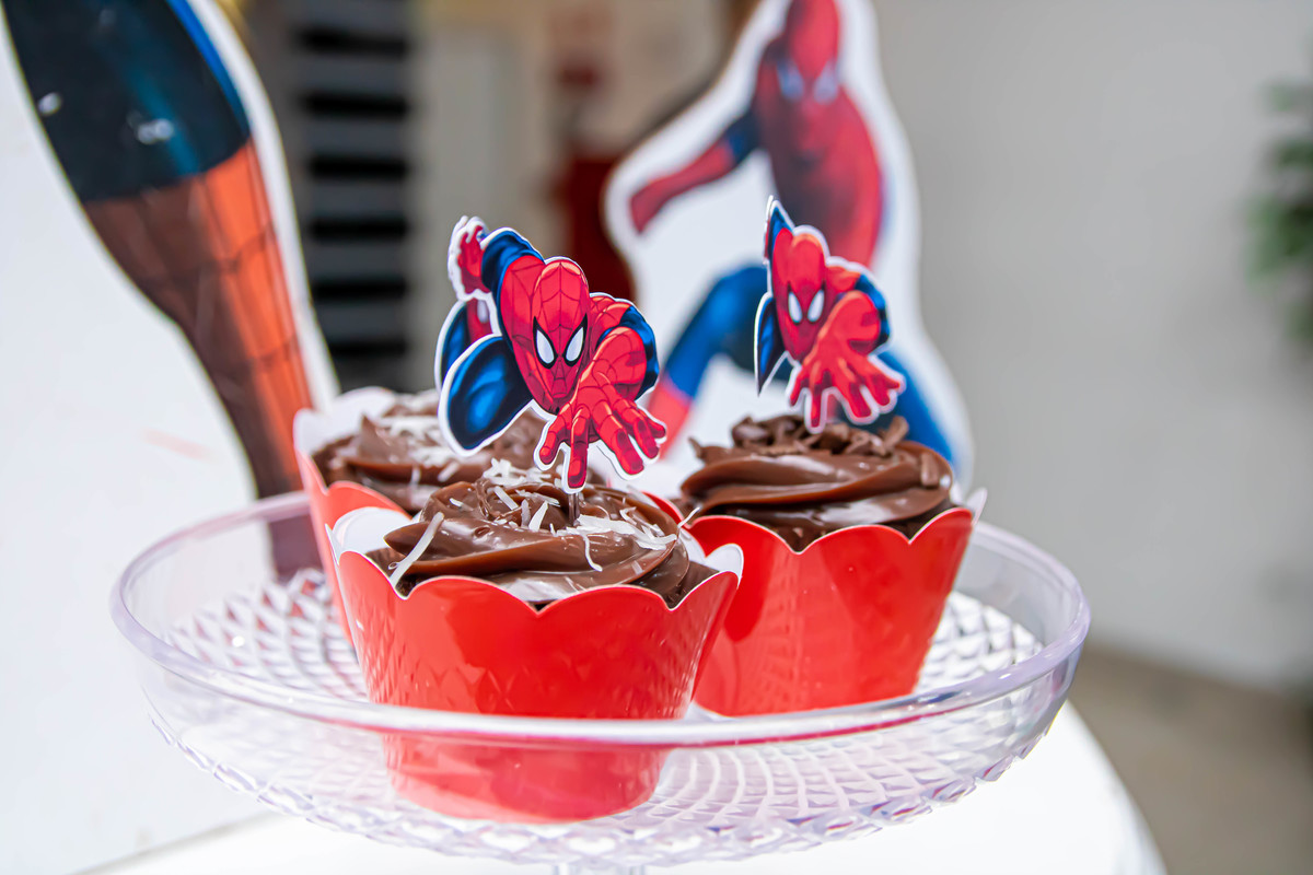 Fotos de doces, homem aranha
