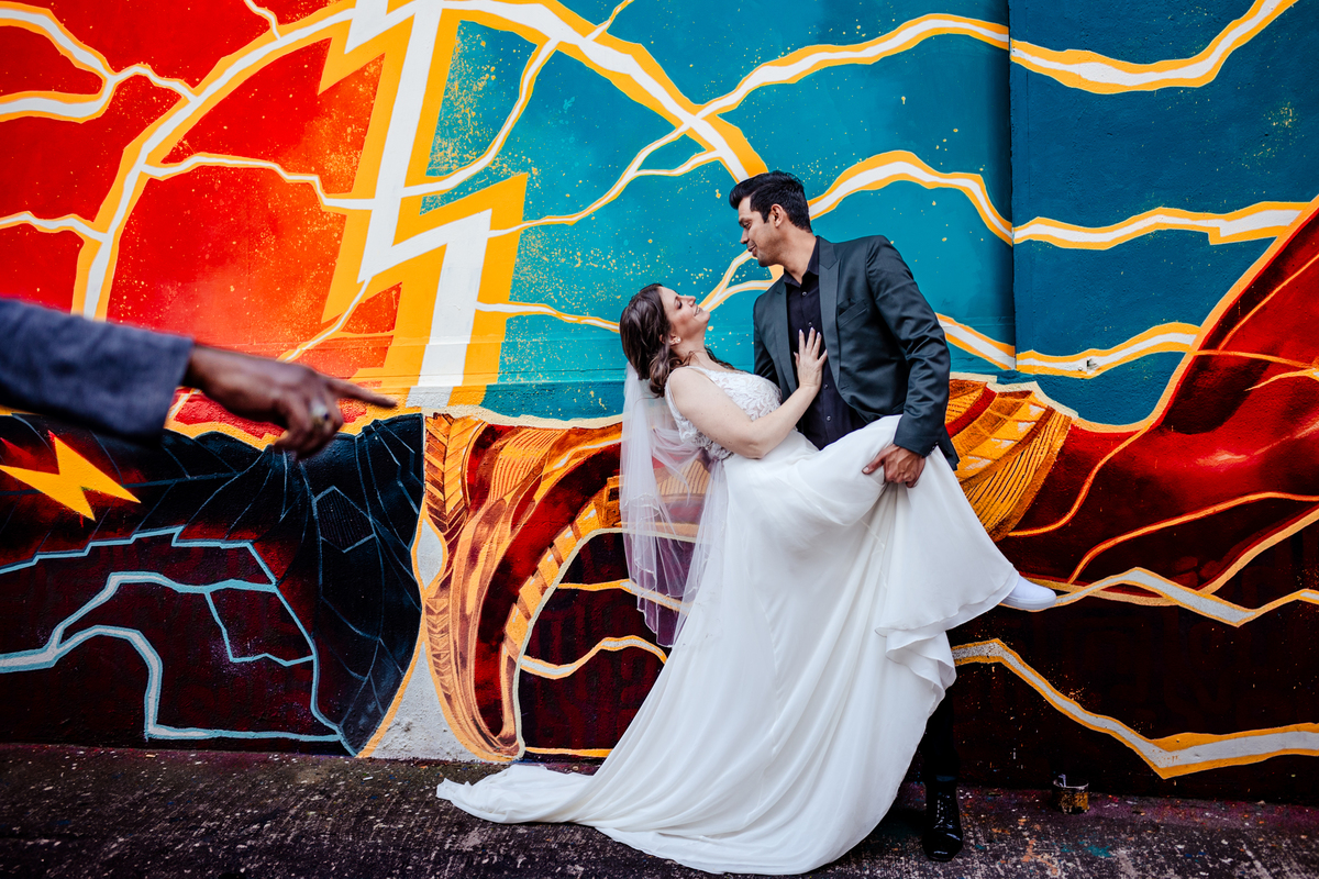 ensaio de casamento no Beco do Batman - Destination Wedding - Brazil