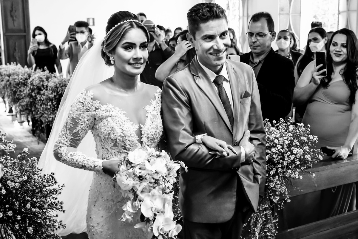 Casamento: Caroline e Junior no La Capella Eventos - Danilo e Cris Almeida - Fotógrafos de Casamento em Mogi das Cruzes - SP