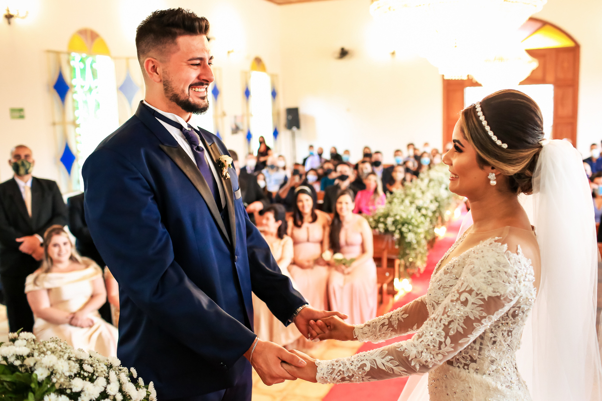 Casamento: Caroline e Junior no La Capella Eventos - Danilo e Cris Almeida - Fotógrafos de Casamento em Mogi das Cruzes - SP