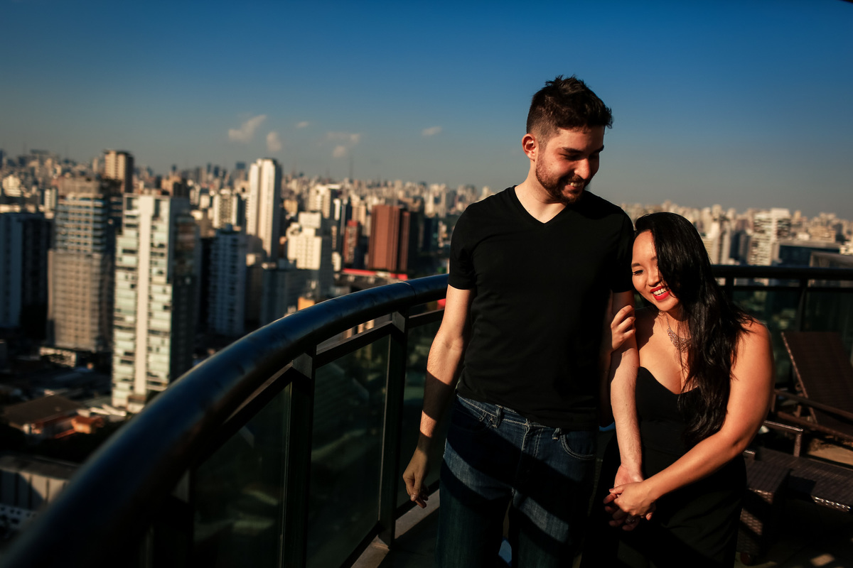 Hotel Blue Tree Premium Faria Lima - Ensaio de Casal Pré Wedding - Naomi e Gabriel