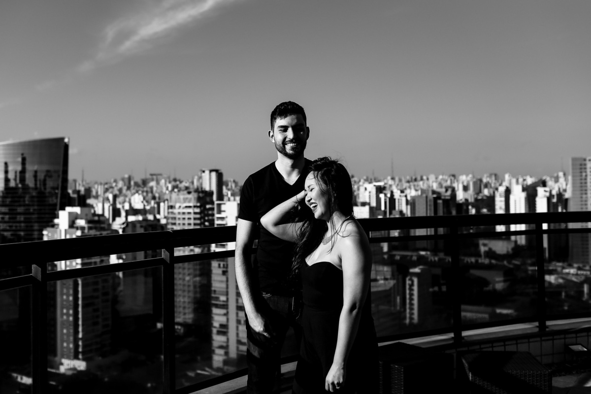 Hotel Blue Tree Premium Faria Lima - Ensaio de Casal Pré Wedding - Naomi e Gabriel