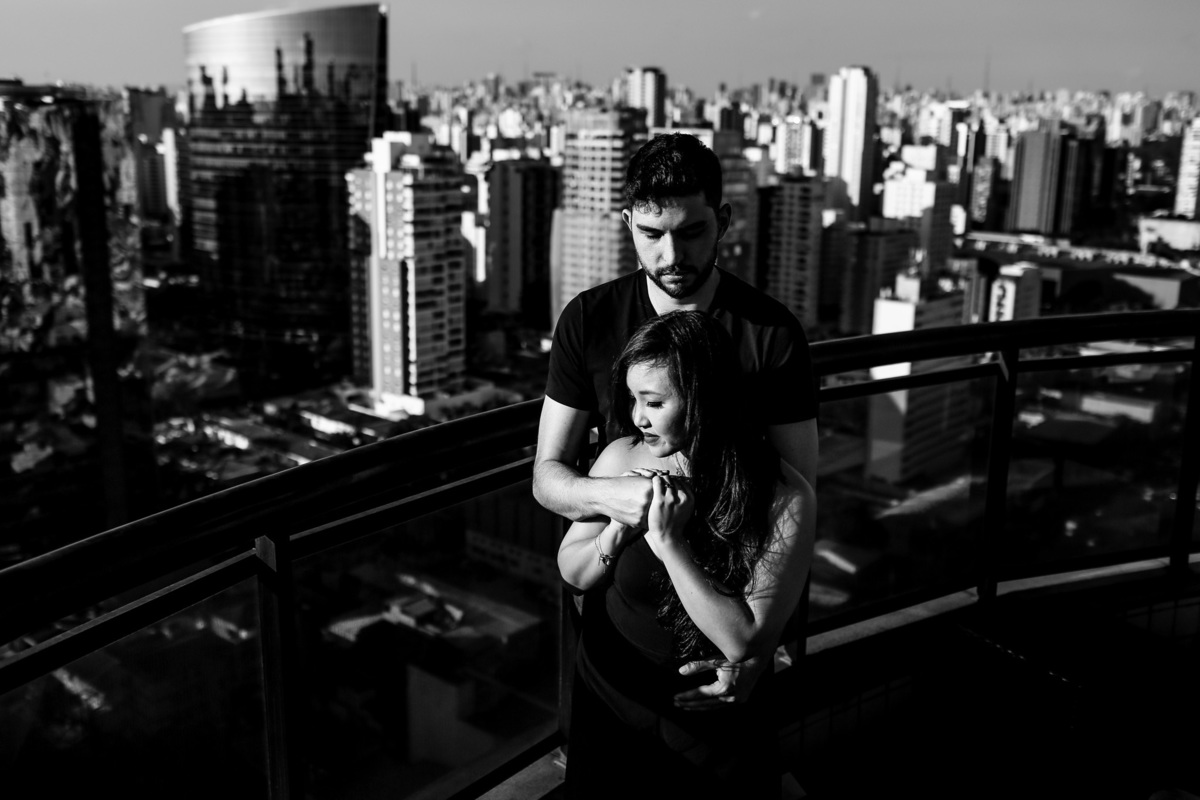 Hotel Blue Tree Premium Faria Lima - Ensaio de Casal Pré Wedding - Naomi e Gabriel